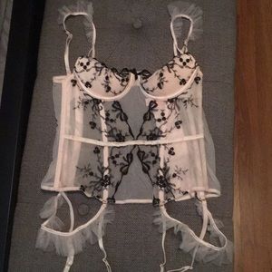 Victoria secret lingerie corset